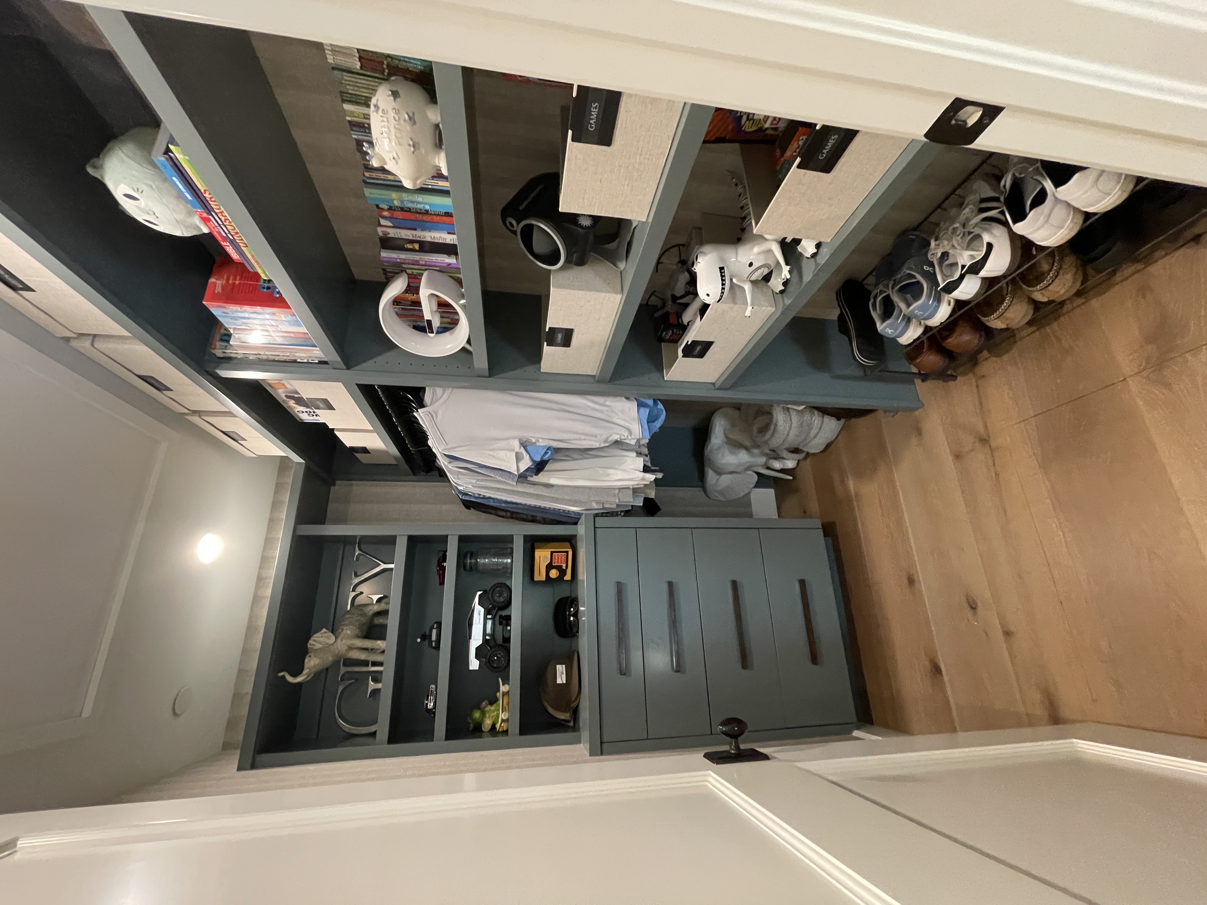 Professional closet organization after photo by Organized Spaces in Saratoga, Silicon Valley